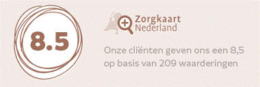 Zorgkaart nederland score 8.5